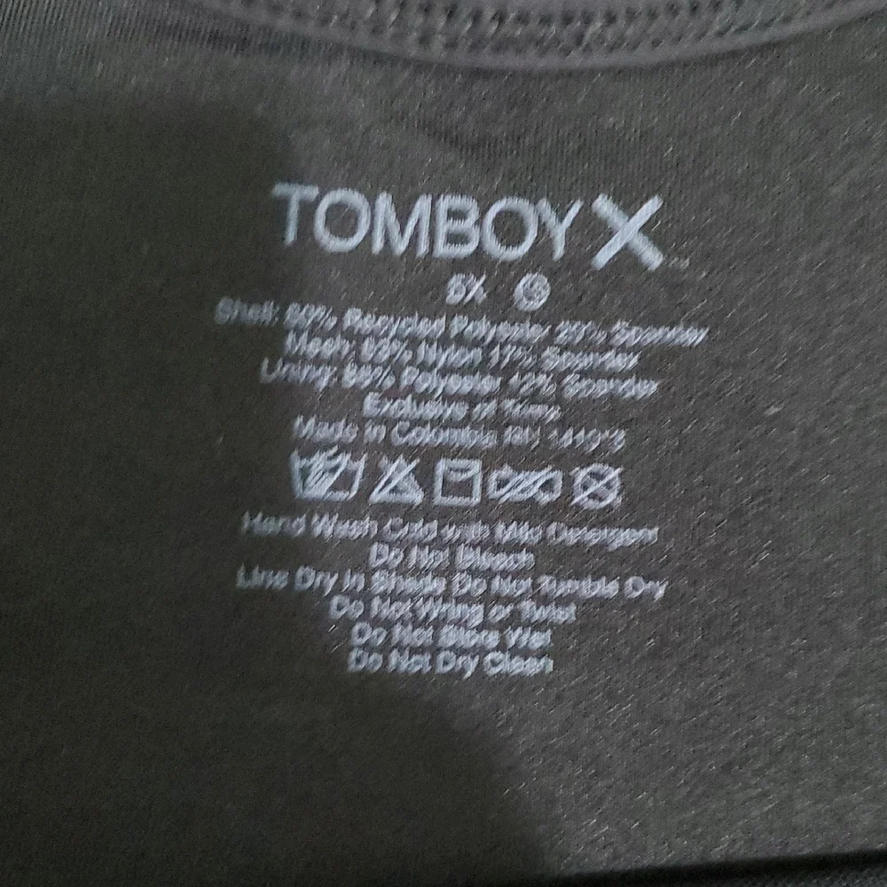 TomboyX Black Bikini Swimwear Modern Minimalist Design - Picture 2 of 3